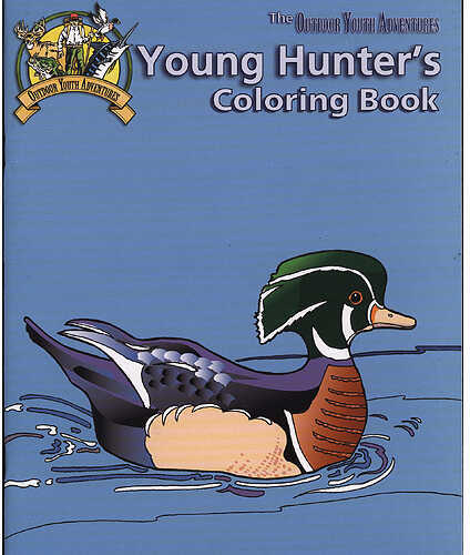TOP BRASS Coloring Books Young Hunters 22435