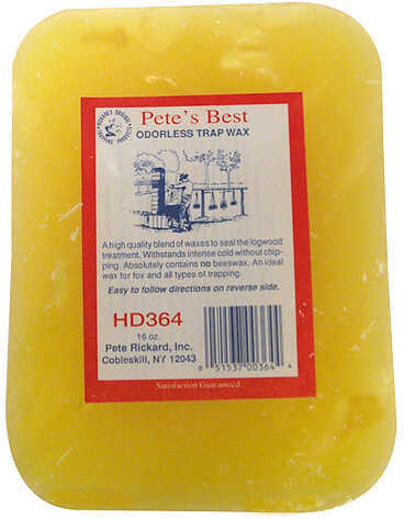 Pete Rickard Rickard's Pete's Best Trap Wax Odorless 1 lb. Yellow 27173