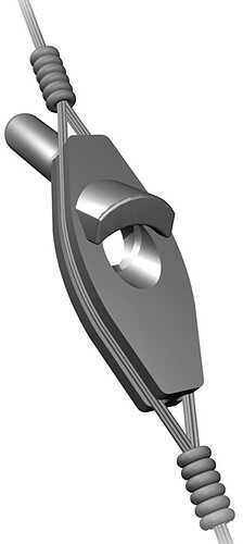 Radical Archery Designs Inc. Maxim 38 Self-Aligning Peep (< 37 Axle length) 3/16 27514