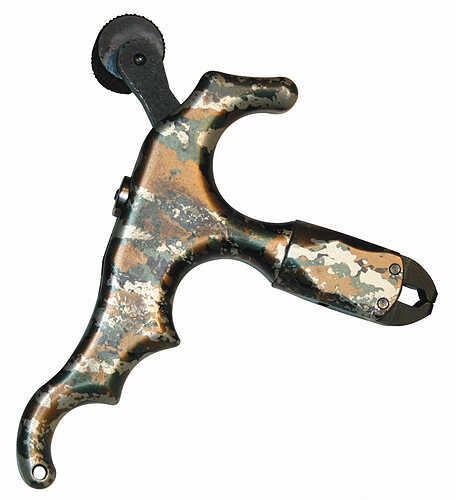 Tru-Fire Releases and Broadheads 3D Hunter Camo 4 Finger 28042