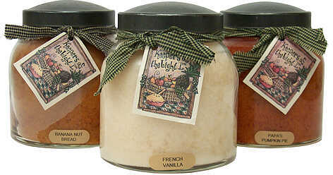 A Cheerful Candle LLC ACG Baked Goods Collection Candles Apple Cider Brn/Red 28097