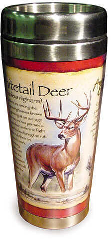 Ideaman Inc. / AM Expedition Stainless Travel Mug Whitetail Deer 20oz. 28251