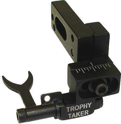 Trophy Taker Shakey Pronghorn Rest w/Short Mount bar RH Black 1801