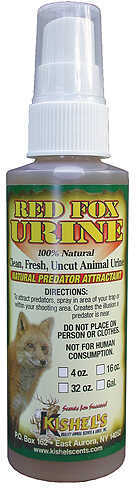 KISHELS QUALITY ANIMAL SCENTS Red Fox Urine 4oz. 29370
