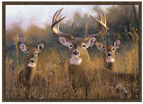 CUSTOM PRINTED RUGS CR Wildlife - Buck Stops Here Nylon 37x52 30377-img-0