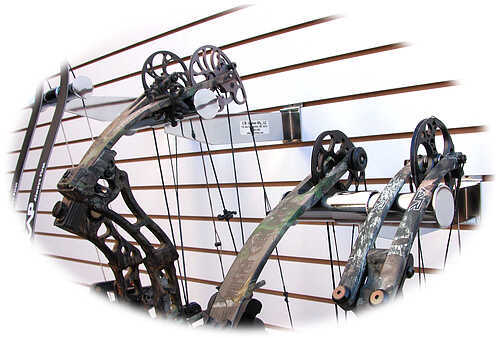C.W. Ericksons Mfg. Inc. / ArcherHunter CW Slatwall 2 Bow Display Bracket 5/pk. 30454