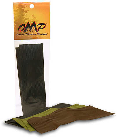 October Moutain OMP String Silencers 5'' Strips Brown 1pr/pk. 31331