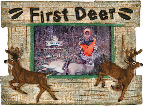 Rivers Edge Products Picture Frame First Deer 512