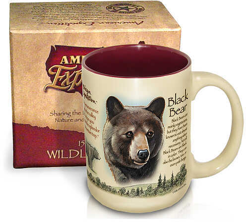 Ideaman Inc. / AM Expedition Wildlife Coffee Mug - Black Bear 15oz. 33119