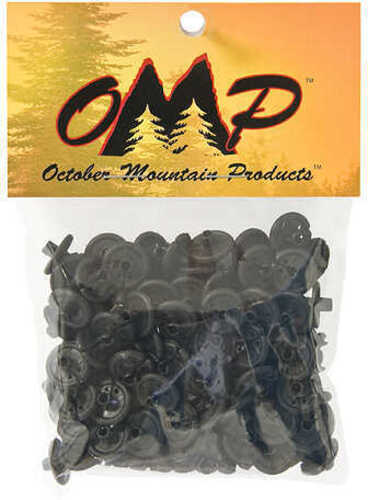 October Mountain Slotted Kisser Black 9/16 in. 100 pk. Model: 33213