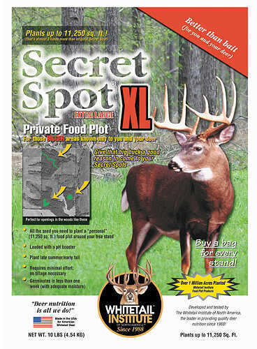 THE WHITETAIL INSTITUTE Imperial Secret Spot XL 11250sq.ft. 10lbs 36482