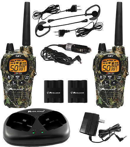 Midland Radios 2 Way 50 Channel 36 Mile Range Mossy Oak Break-Up Country