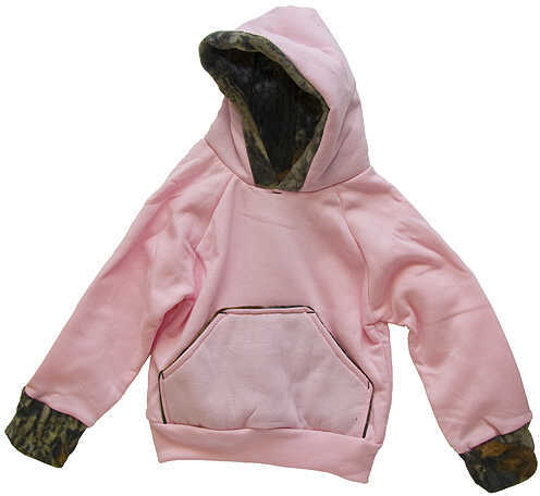 Bonnie's Sportswear Hooded Pink Sweatshirt 4-5T Pink/Camo 36729