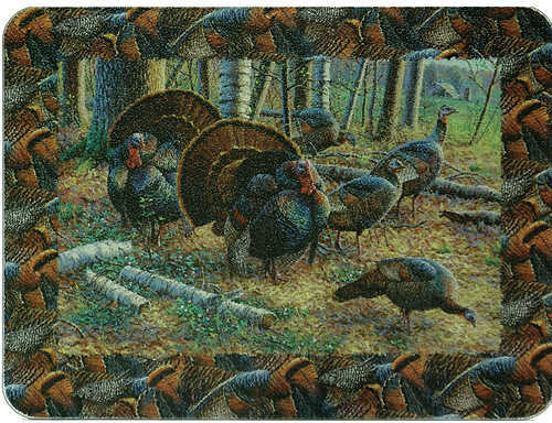 Click to see larger image. Rivers Edge Tempered Glass Turkey Cutting Board 16x12