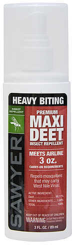 Heat Factory Sawyer Premium Maxi-Deet Insect Repellent 100% Deet 3oz. 39600