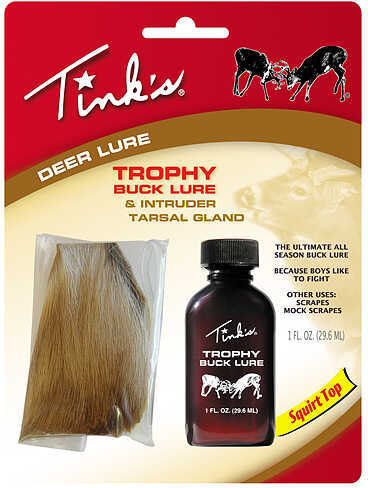 Tinks Trophy Buck Lure w/Intruder Tarsal Gland 1 oz. Model: W6363