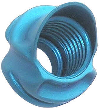 SPECIALTY ARCHERY PROD/SCOPES Series Hooded Super Ball Peep Housing 45 degree Blue 45192