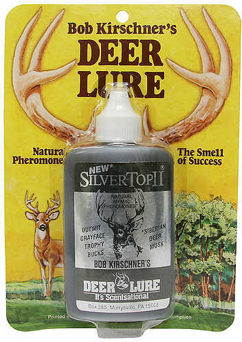 B. Kirschner Deer Lure Kirschners Silver Top II 3oz 4589
