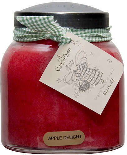 A Cheerful Candle LLC ACG Baked Goods Collection Candles Carmel Apple Dk Red 46611