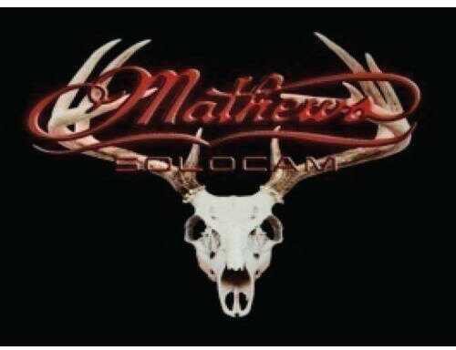 Decals With Distinction DWD Mathews Skull Red 10x8 in. Model: 70792S