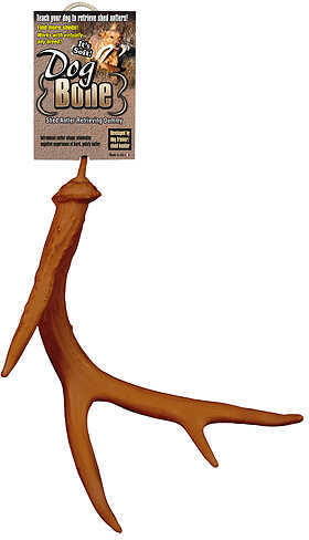 MOORE OUTDOOR PRODUCTIONS Dog Bone Shed Antler Retrieving Dummy Brown 49782