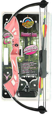 Hunter Dan / Creative Hottie G-Max Compound Bow Set 18 15-20# RH Pink 54425