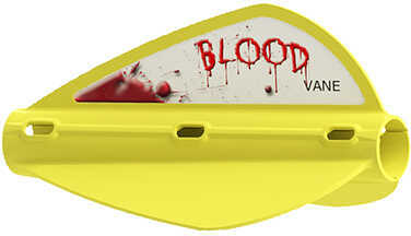 OUTER LIMIT ARCHERY Blood Vane System 2" Yellow 6/pk. 3078