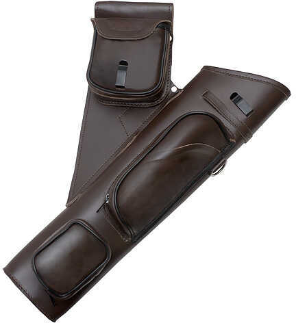 October Moutain Mountain Man Archers Leather Hip Quiver LH 57375
