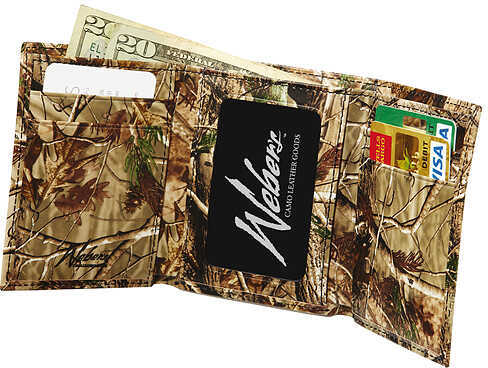 WEBERS CAMO LEATHER GOODS Tri-Fold Wallet AP 200527