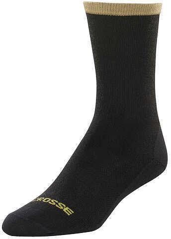 Lacrosse Lightweight Sock Liner Crew Black 58487