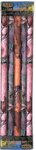 Click to see larger image. Rivers Edge Products Gift Wrap Camo, 5 Pack Assortment, 12 Piece 087