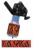 October Moutain Fin-Finder Hydro-Skin Bottle Wrap Orange Zebra 60825