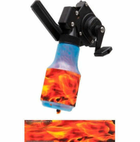 October Moutain Fin-Finder Hydro-Skin Bottle Wrap Flames 60827