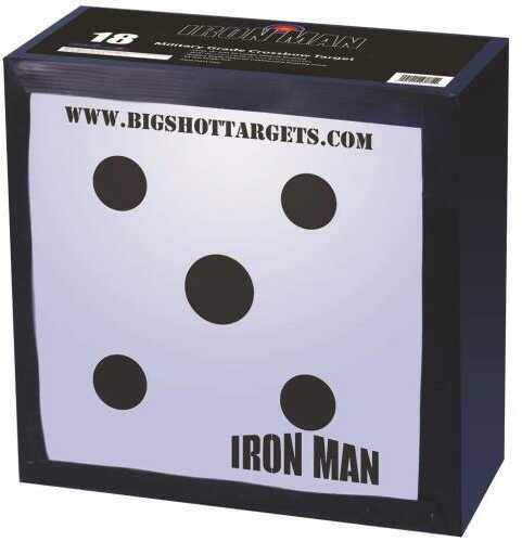 Bigshot Archery Iron Man 18" X-Bow Target - 18"X18"X12" - 50Lbs