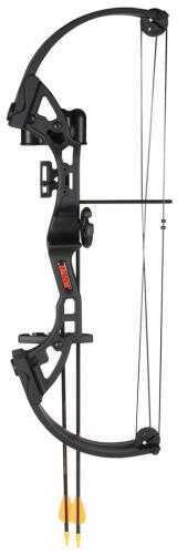 Bear Archery Brave Bow Set Black 13.5-19 in. 15-25lbs. RH Model: AYS300BR