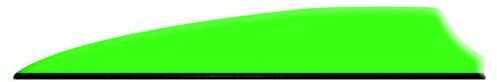 Q2i Archery / Quadel Industries Fusion X-II Vanes Neon Green 3 in. 100 pk. Model: Q2i7043