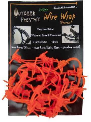 Outdoor Prostaff Wire Wrap Silencers Orange Model: OP41