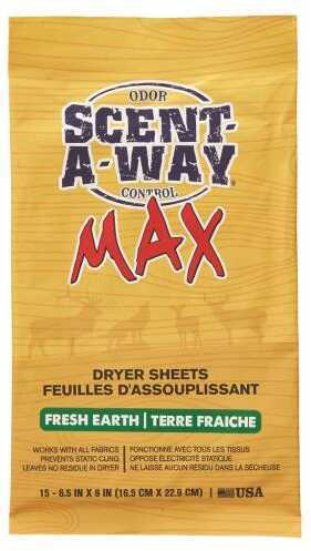 Hunters Specialties Max Dryer Sheets Fresh Earth 15 pk. Model: 07708