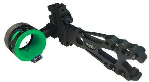 Axion Archery Shift Single Pin Sight Black/green 1 .019 Right Hand Model: Aaa-4100-b-g