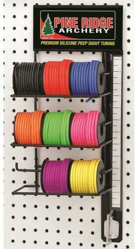 Pine Ridge Archery Products Peep Tubing Display 200 ft. Assorted Colors Model: 2865