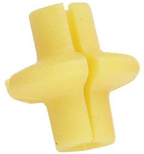 Pine Ridge Archery Products Kisser Button Slotted Yellow 1 pk. Model: 2794