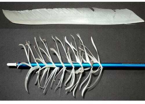 Click to see larger image. Trueflight Mfg Comp Inc Spiral Wrap Flu-Flu Feathers RW White 100 pk. Model: 17001