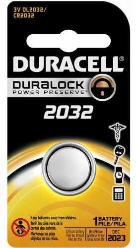Duracell Lithium Coin Battery 2032 1 pk. Model: 041333103105