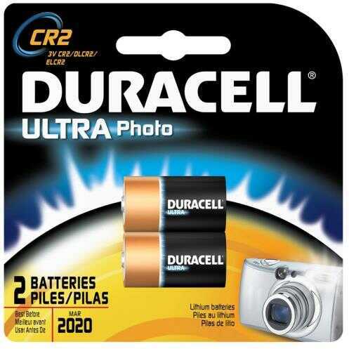 Duracell Lithium Battery CR2 2 pk. Model: 041333013107