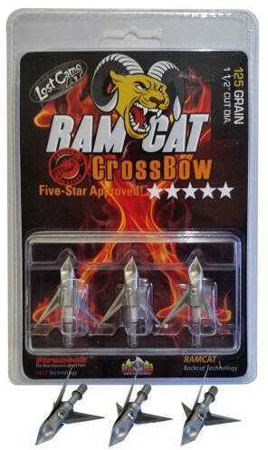 Ram Cat / Fulton Archery Ramcat Crossbow Broadhead 125 Grain 3 pk. Model: RAM125CB