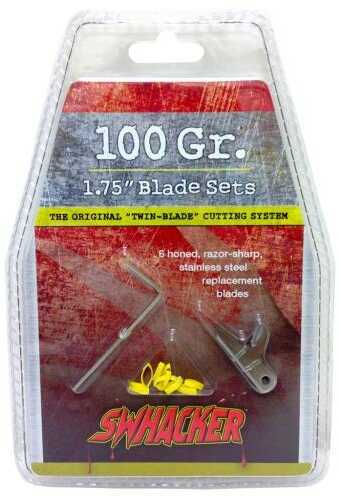 Swhacker Replacement Blades 2 100 Grain 1.75 in. 6 pk. Model: SWH00203