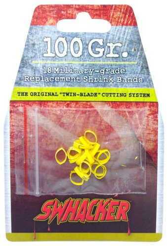 Swhacker Replacement Bands 2 Blade 100 Grain 18 pk. Model: SWH00205