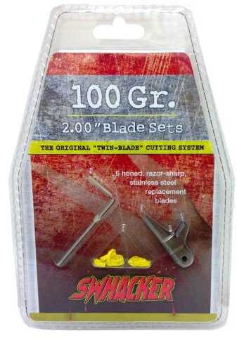 Swhacker Replacement Blades 2 100 Grain in. 6 pk. Model: SWH00208