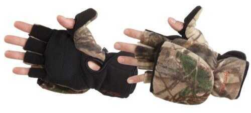 Manzella Productions Bowhunter Gloves Convertible Realtree Xtra Size Large Model: H012M-L-RX1