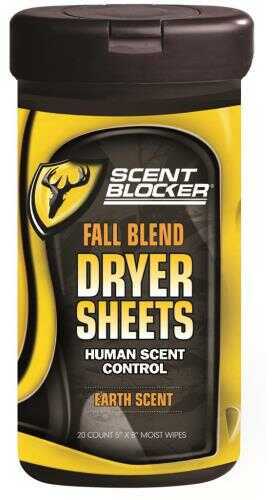 ScentBlocker / Robinson Outdoors Dryer Sheets Fall Blend 20 Pk. Model: Sbdsfb20